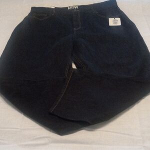 KBB Barrel Leg Indigo Jeans
